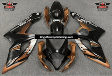 Suzuki GSXR1000 (2005-2006) Matte Black, Matte Bronze & Matte Silver Fairings