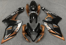 Matte Black, Matte Bronze and Matte Silver Fairing Kit for a 2005 & 2006 Suzuki GSX-R1000 motorcycle