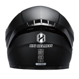 Matte Black and Silver Spider Web HNJ Full-Face Motorcycle Helmet is brought to you by KingsMotorcycleFairings.com