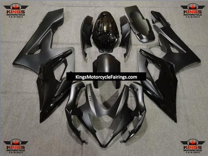 Suzuki GSXR1000 (2005-2006) Matte Black & Gloss Black Fairings
