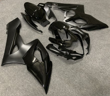Matte Black and Gloss Black Fairing Kit for a 2005 & 2006 Suzuki GSX-R1000 motorcycle