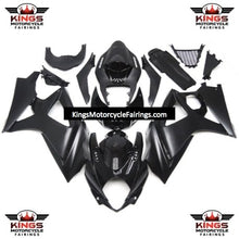 Suzuki GSXR1000 (2007-2008) Matte Black & Gloss Black Fairings