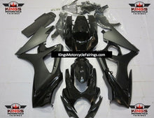 Suzuki GSXR1000 (2007-2008) Matte Black & Gloss Black Fairings