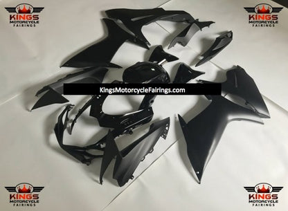 Suzuki GSXR750 (2011-2023) Matte Black & Gloss Black Fairings