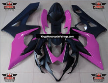 Suzuki GSXR1000 (2005-2006) Matte Black & Pink Fairings
