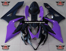 Suzuki GSXR1000 (2005-2006) Matte Black & Purple Fairings