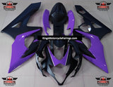 Suzuki GSXR1000 (2005-2006) Matte Black & Purple Fairings