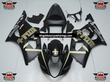 Suzuki GSXR1000 (2003-2004) Matte Black & Gold Rizla Fairings