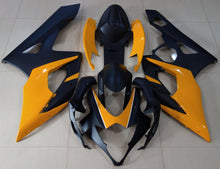 Matte Black and Orange Fairing Kit for a 2005 & 2006 Suzuki GSX-R1000 motorcycle