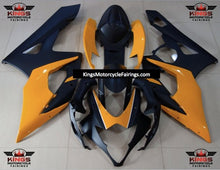 Suzuki GSXR1000 (2005-2006) Matte Black & Orange Fairings