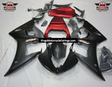 Yamaha YZF-R6 (2005) Matte Black & Matte Red Fairings