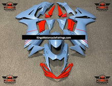 Suzuki GSXR600 (2011-2023) Matte Blue & Red Fairings