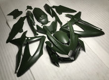 Matte Dark Green Fairing Kit for a 2008, 2009 & 2010 Suzuki GSX-R750 motorcycle