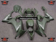Fairing kit for a Kawasaki Ninja ZX10R (2008-2010) Matte Green US Army