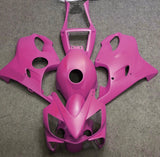 Matte Pink Fairing Kit for a 2001, 2002, 2003 Honda CBR600F4i motorcycle