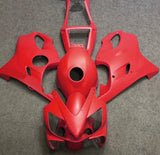 Matte Red Fairing Kit for a 2001, 2002, 2003 Honda CBR600F4i motorcycle