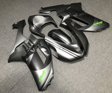 Matte Silver and Matte Black Skulls Fairing Kit for a 2007 & 2008 Kawasaki Ninja ZX-6R 636 motorcycle
