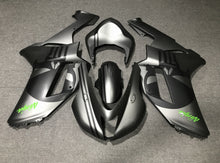 Fairing kit for a Kawasaki Ninja ZX6R 636 (2007-2008) Matte Silver & Matte Black Skulls