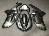 Fairing kit for a Kawasaki Ninja ZX6R 636 (2007-2008) Matte Silver & Matte Black Skulls