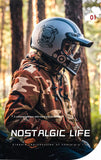Matte Silver and Black Skull & Gear Beasley Open-Face Motorcycle Helmet is brought to you by KingsMotorcycleFairings.com