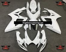 Matte White Fairing Kit for a 2006 & 2007 Suzuki GSX-R750 motorcycle