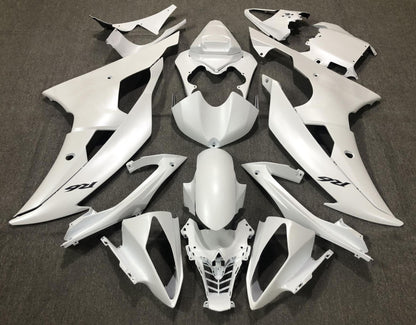 Yamaha YZF-R6 (2008-2016) Matte White Fairings