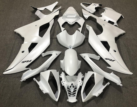 Yamaha YZF-R6 (2008-2016) Matte White Fairings