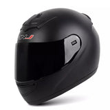 Matte Black HNJ Motorcycle Helmet at KingsMotorcycleFairings.com