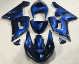 Blue Fairing Kit for a 2005 & 2006 Kawasaki ZX-6R 636 motorcycle