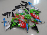 Kawasaki Ninja ZX10R (2008-2010) Green, Red, Black, Blue, White & Yellow Motocard Fairings