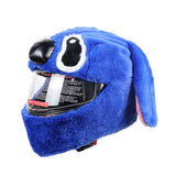 Blue Dog Cartoon Motorcycle Helmet Cover is brought to you by KingsMotorcycleFairings.com