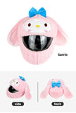 Pink Baby Cartoon Motorcycle Helmet Cover is brought to you by KingsMotorcycleFairings.com
