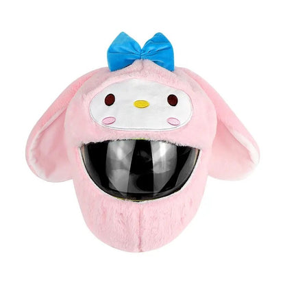 Pink Baby Cartoon Motorcycle Helmet Cover is brought to you by KingsMotorcycleFairings.com