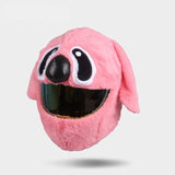 Pink Dog Cartoon Motorcycle Helmet Cover is brought to you by KingsMotorcycleFairings.com