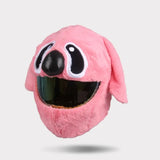 Pink Dog Cartoon Motorcycle Helmet Cover is brought to you by KingsMotorcycleFairings.com