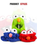 Blue, Red & Green Elmo Frog Cartoon Motorcycle Helmet Cover is brought to you by KingsMotorcycleFairings.com