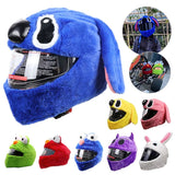 Cartoon Motorcycle Helmet Cover is brought to you by KingsMotorcycleFairings.com