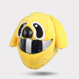 Yellow Dog Cartoon Motorcycle Helmet Cover is brought to you by KingsMotorcycleFairings.com