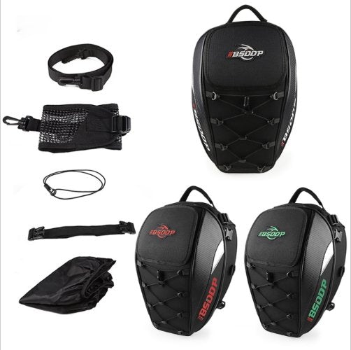 Motorcycle Helmet Backpack & Waterproof Backseat Travel Bag - KingsMotorcycleFairings.com