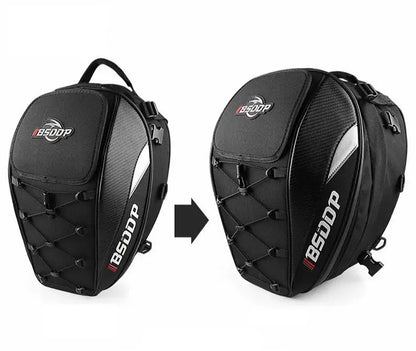 Motorcycle Helmet Backpack & Waterproof Backseat Travel Bag - KingsMotorcycleFairings.com