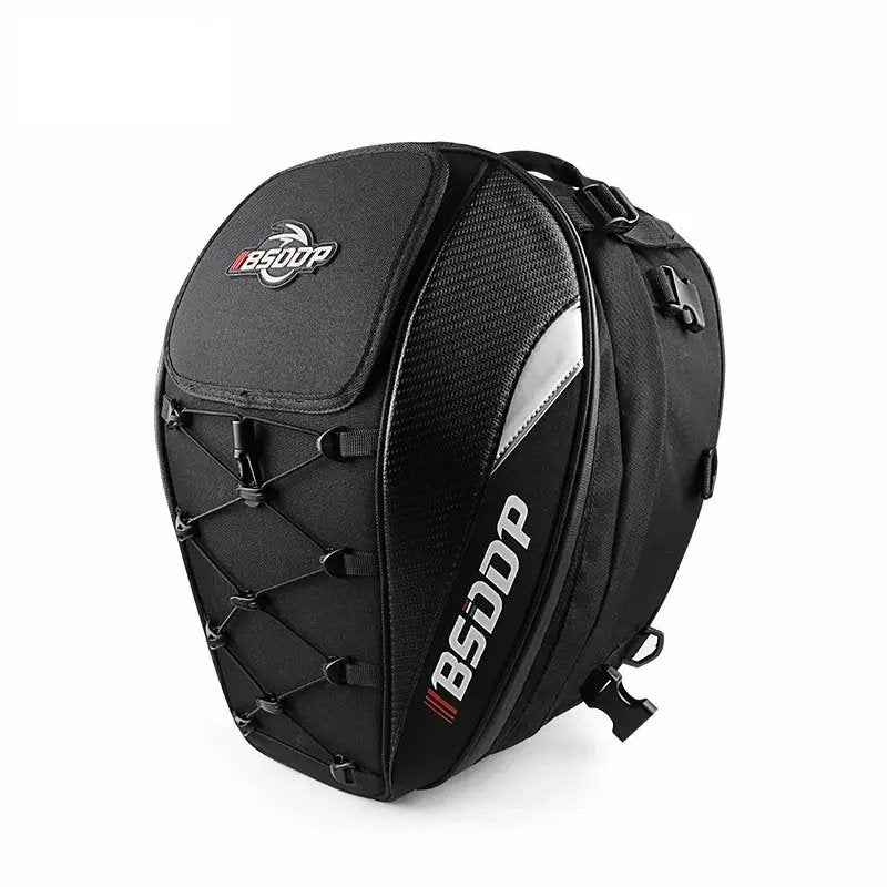 Motorcycle Helmet Backpack & Waterproof Backseat Travel Bag - KingsMotorcycleFairings.com