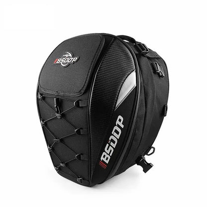 Motorcycle Helmet Backpack & Waterproof Backseat Travel Bag - KingsMotorcycleFairings.com