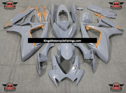 Suzuki GSXR600 (2006-2007) Nardo Gray & Orange Fairings