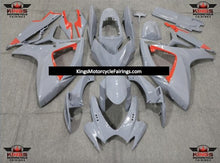 Suzuki GSXR600 (2006-2007) Nardo Gray & Red Fairings