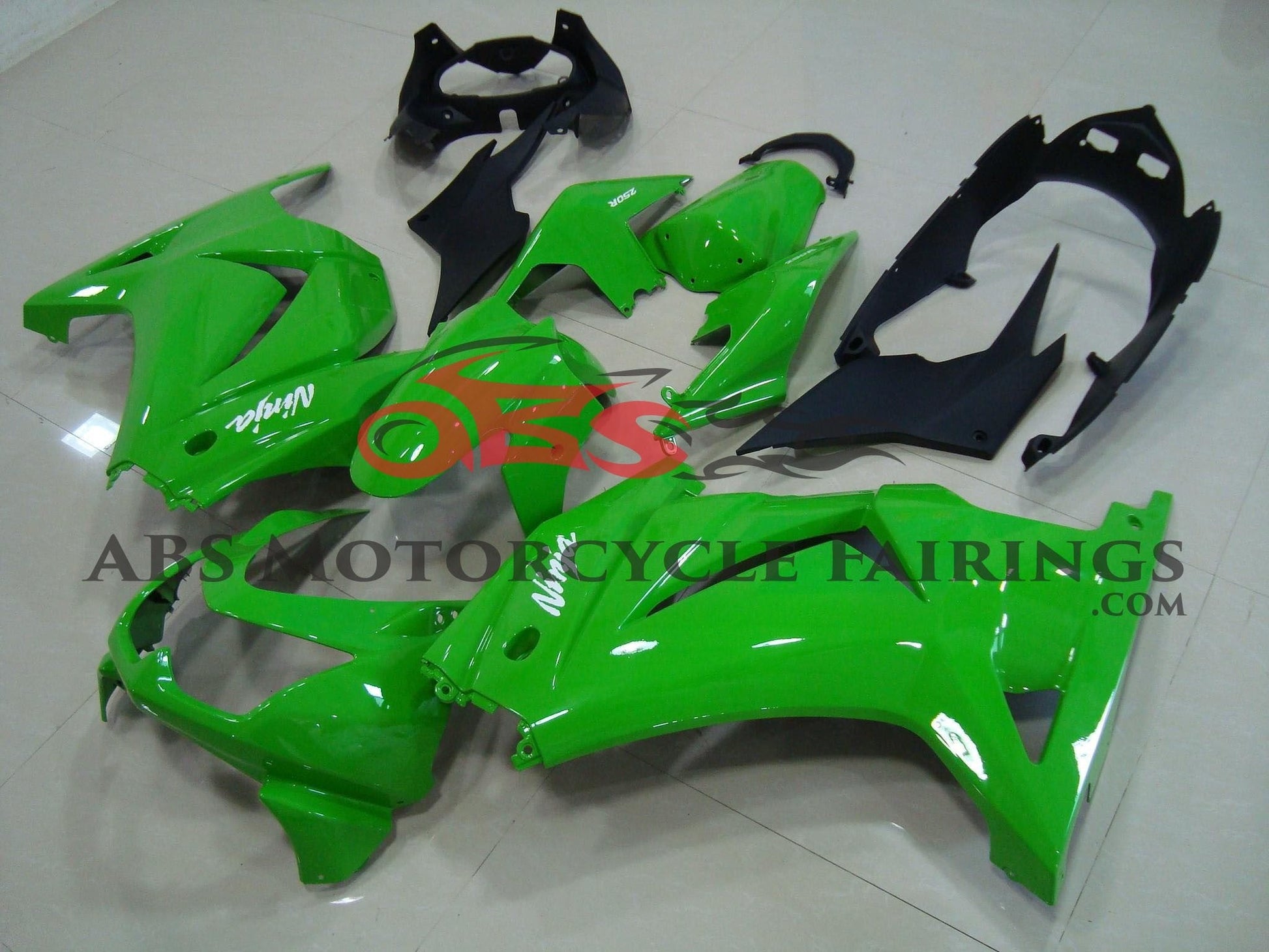 Kawasaki Ninja 250R (2008-2013) Green Fairings