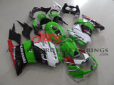 Green, Black, White and Red ELF Fairing Kit for a 2008, 2009, 2010, 2011, 2012, & 2013 Kawasaki Ninja 250R motorcycle