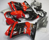 Red and Black Monster Fairing Kit for a 2008, 2009, 2010, 2011, 2012, & 2013 Kawasaki Ninja 250R motorcycle.