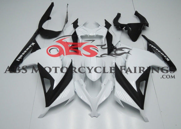 Kawasaki Ninja 300 (2013-2017) Black & White Fairings