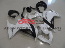 Kawasaki Ninja 300 Fairing set (2013-2024) White, Black at KingsMotorcycleFairings.com