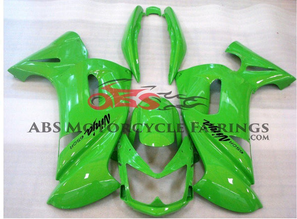 All Green Fairing Kit for 2006-2008 Kawasaki ER6F